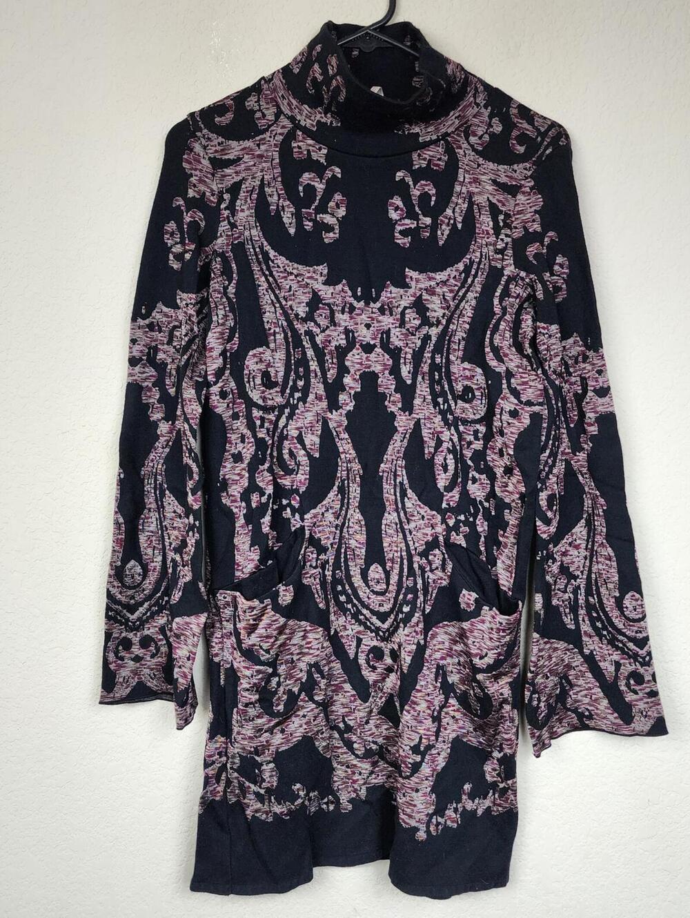 Free People Brocade Damask Jacquard XS Dress